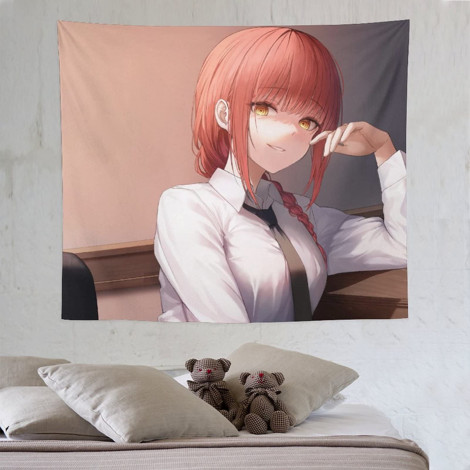 Amazon.co.jp: チェンソーマン マキマ タペストリー かわいいアニメ柄